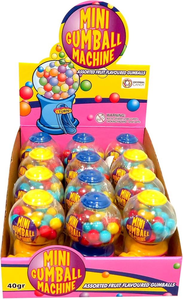 Universal Mini Gumball Machine 40 g