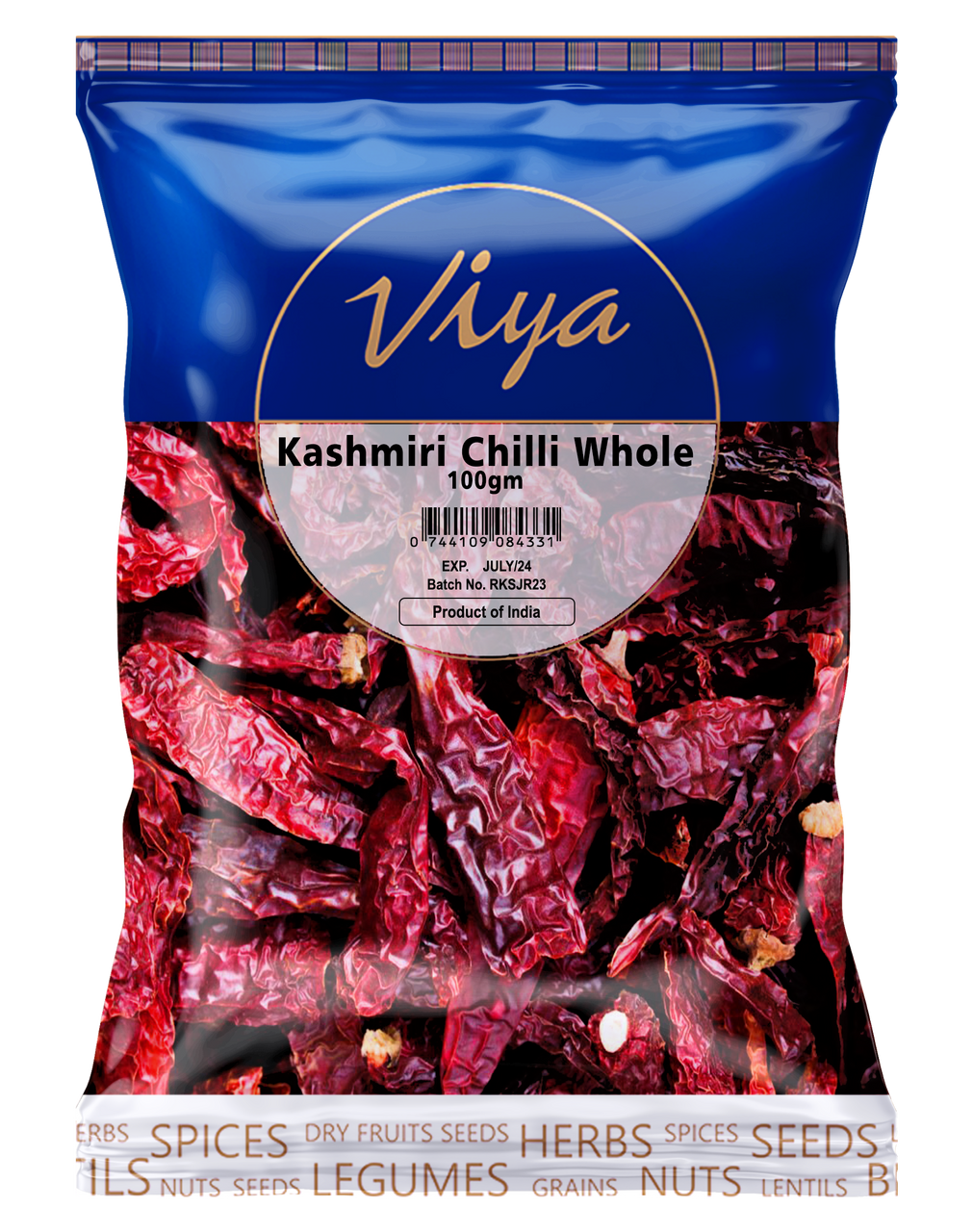 Viya Kashmiri Chilli Whole 100 g