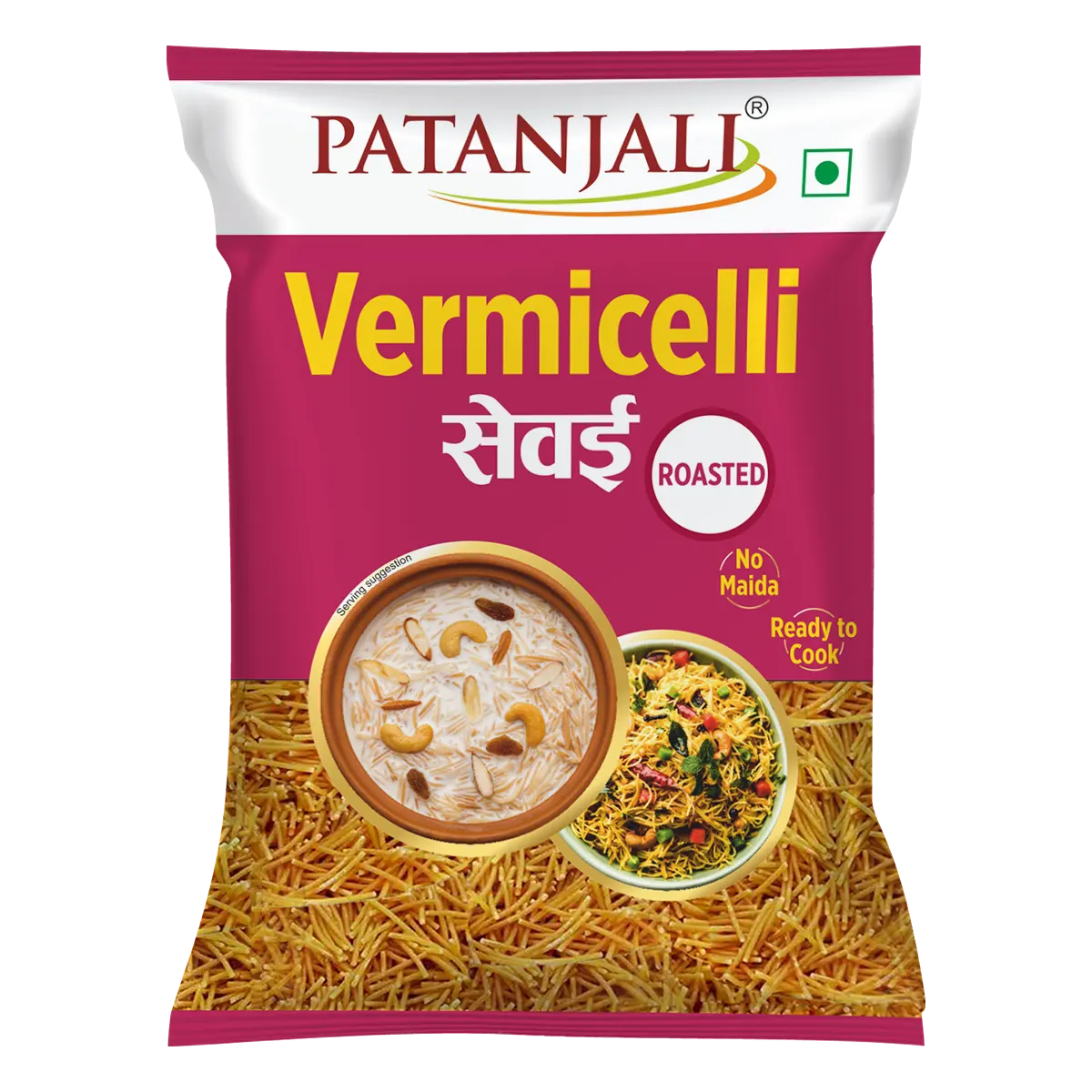 Patanjali Roasted Vermielli 900 g