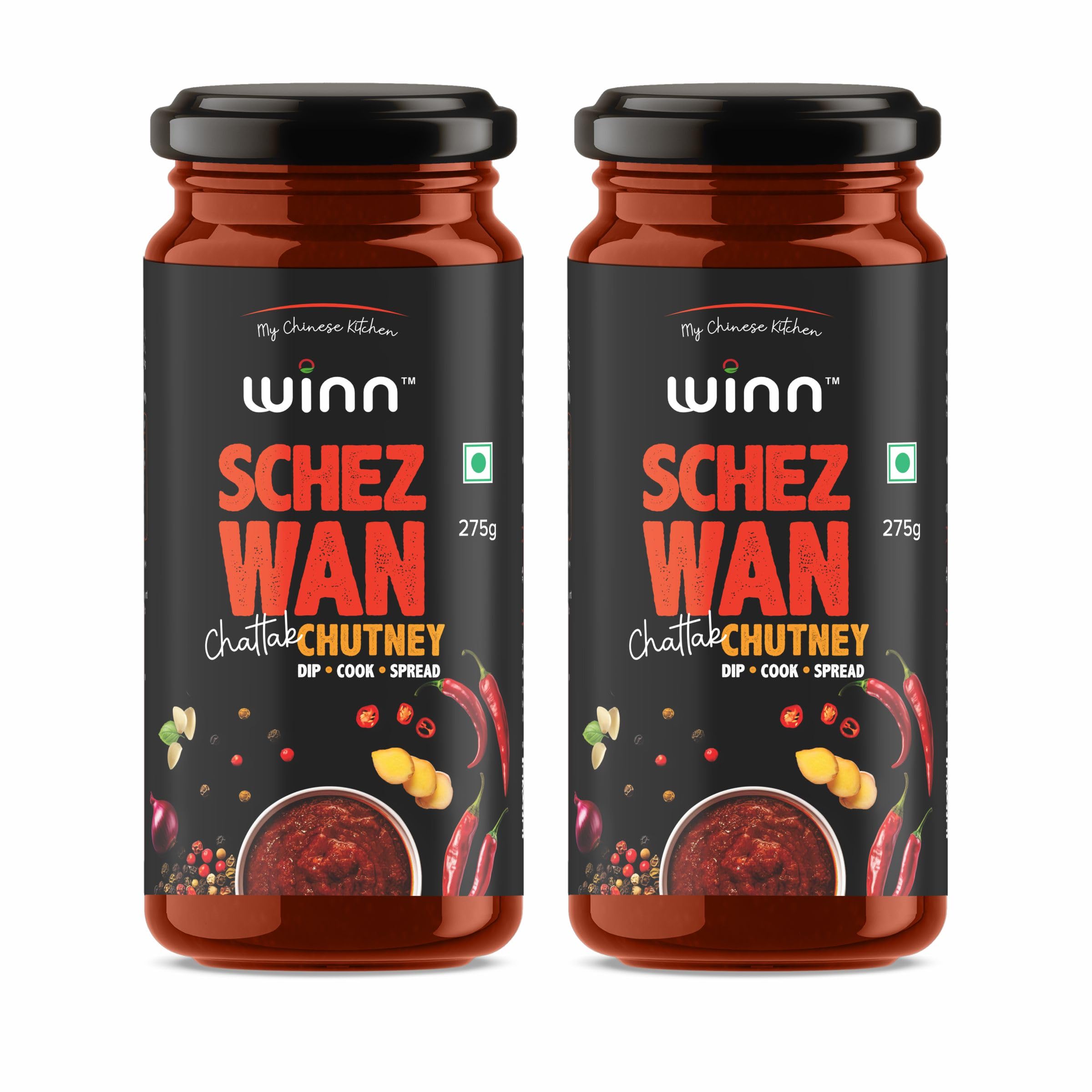 Winn Sauce Jain Schezwan 250 g