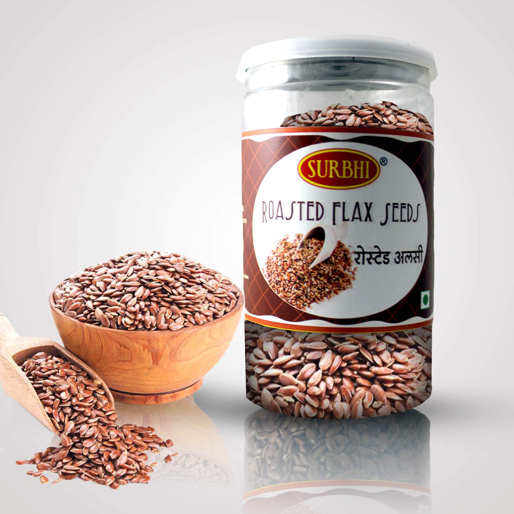 Saurbhi Roasted Alsi Bottle 100 g