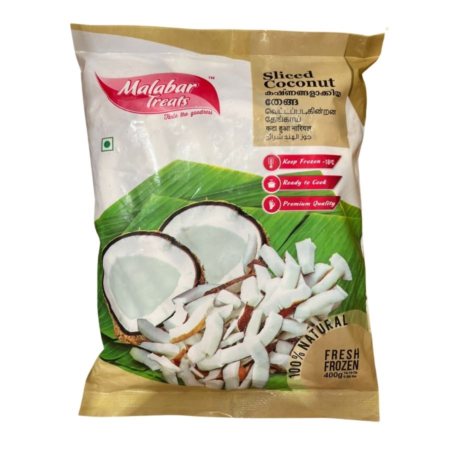 Malabar Treats Sliced Coconut 400 g
