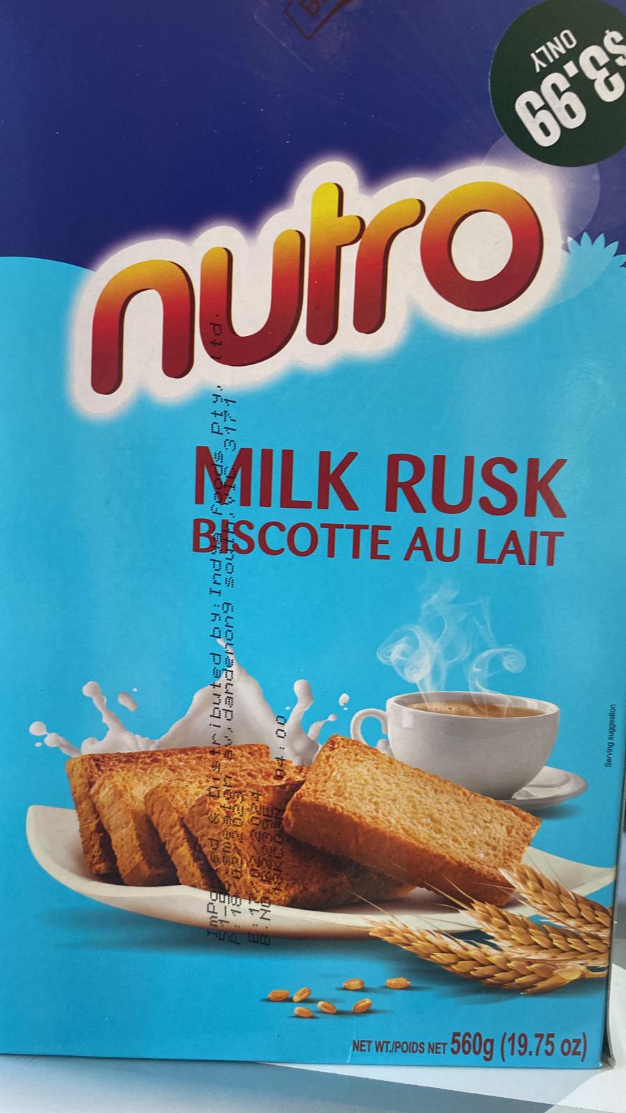 Nutro Milk Rusk 560 g