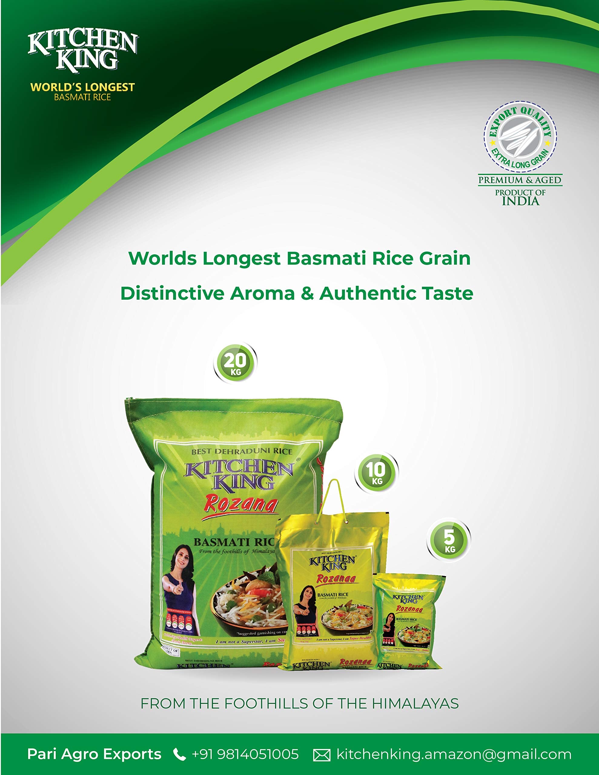 KitchenKing Rozaana 5 kg