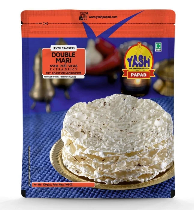 Yash Papad Double Mari 200 g