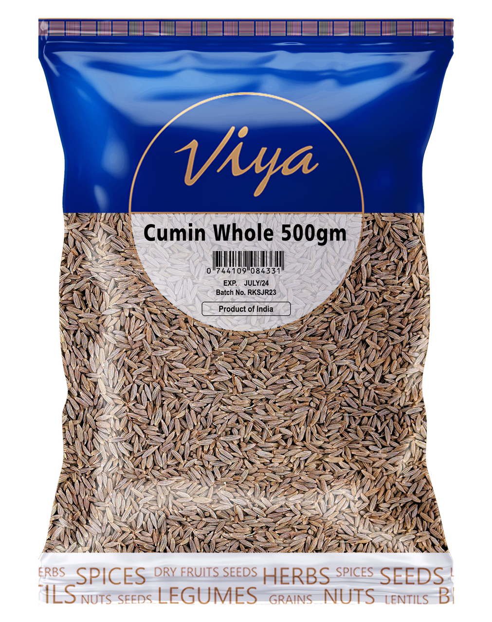 Viya Cumin Seed Whole 500 g