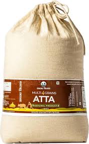 Roti Combo: Farmer Multi Grain Atta 5 kg + GRB Ghee 500 ml