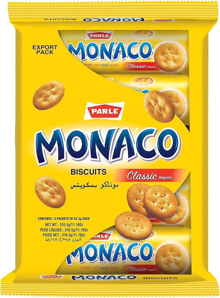 Parle Value Pack 5X Monaco 63.3 g