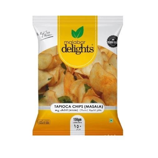 Malabar Treats Tapioca Chips Masala 150 g