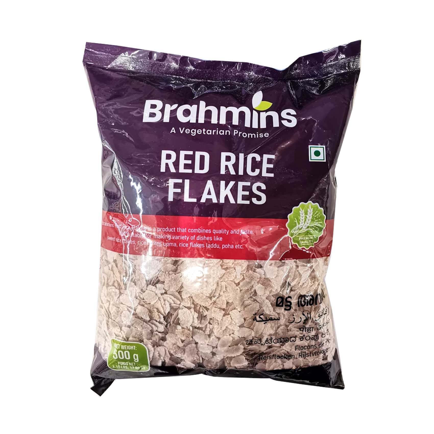 Brahmins Red Rice Flakes 500 g