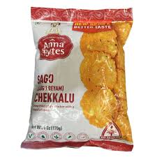 Anna Bytes Sago Chekkalu 170 g