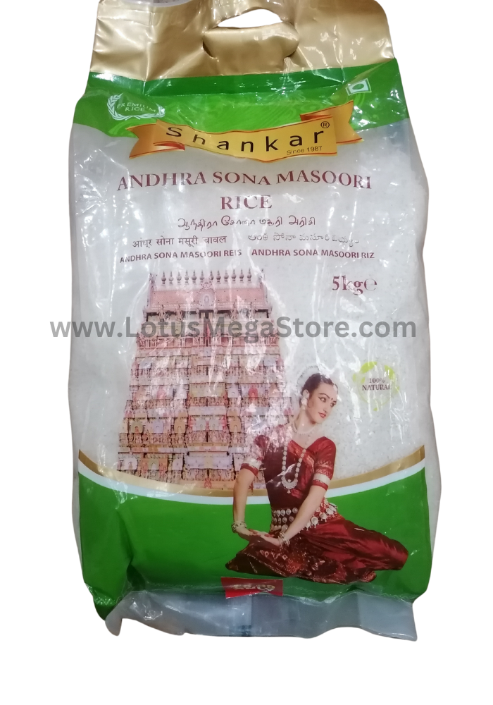 Lotus Andhra Sona Masoori Rice 5 kg