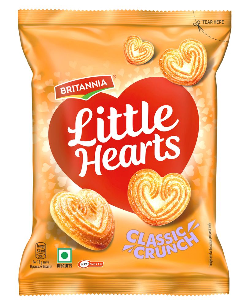 Britannia 10Pk Little Hearts