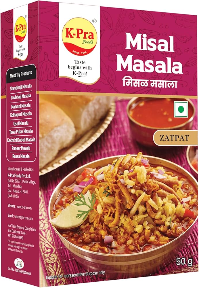 KPra Misal Masala 50 g