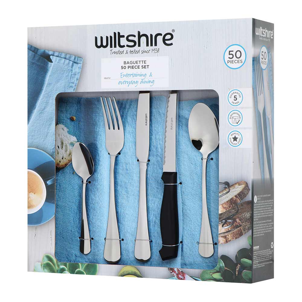 Indya Cutlery Set 50 Pieces