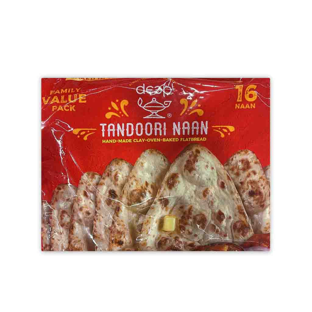 Deep Tandoori Naan 1.2 kg 16 Pieces