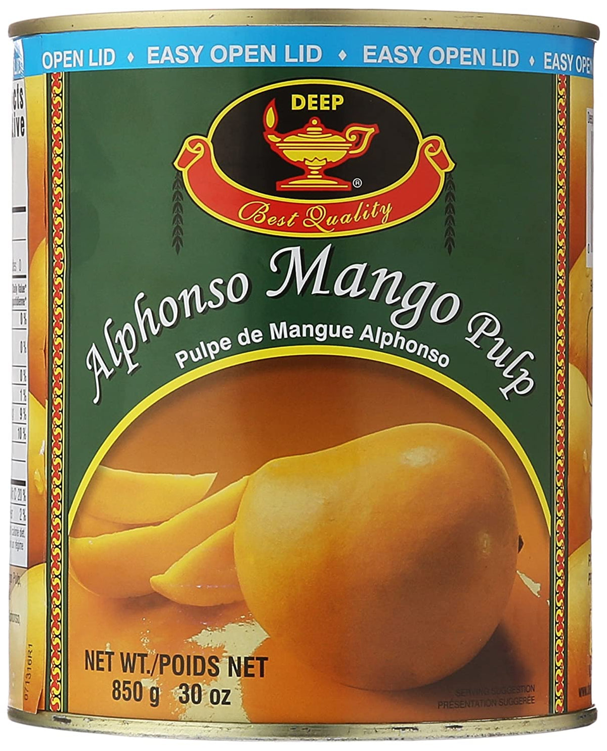 Deep Alphonso Mango Pulp 850 g