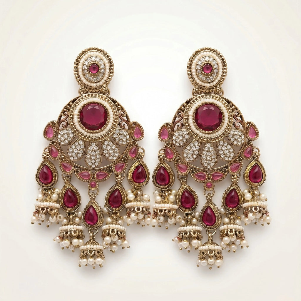 CELESTE RUBY CHANDELIERS