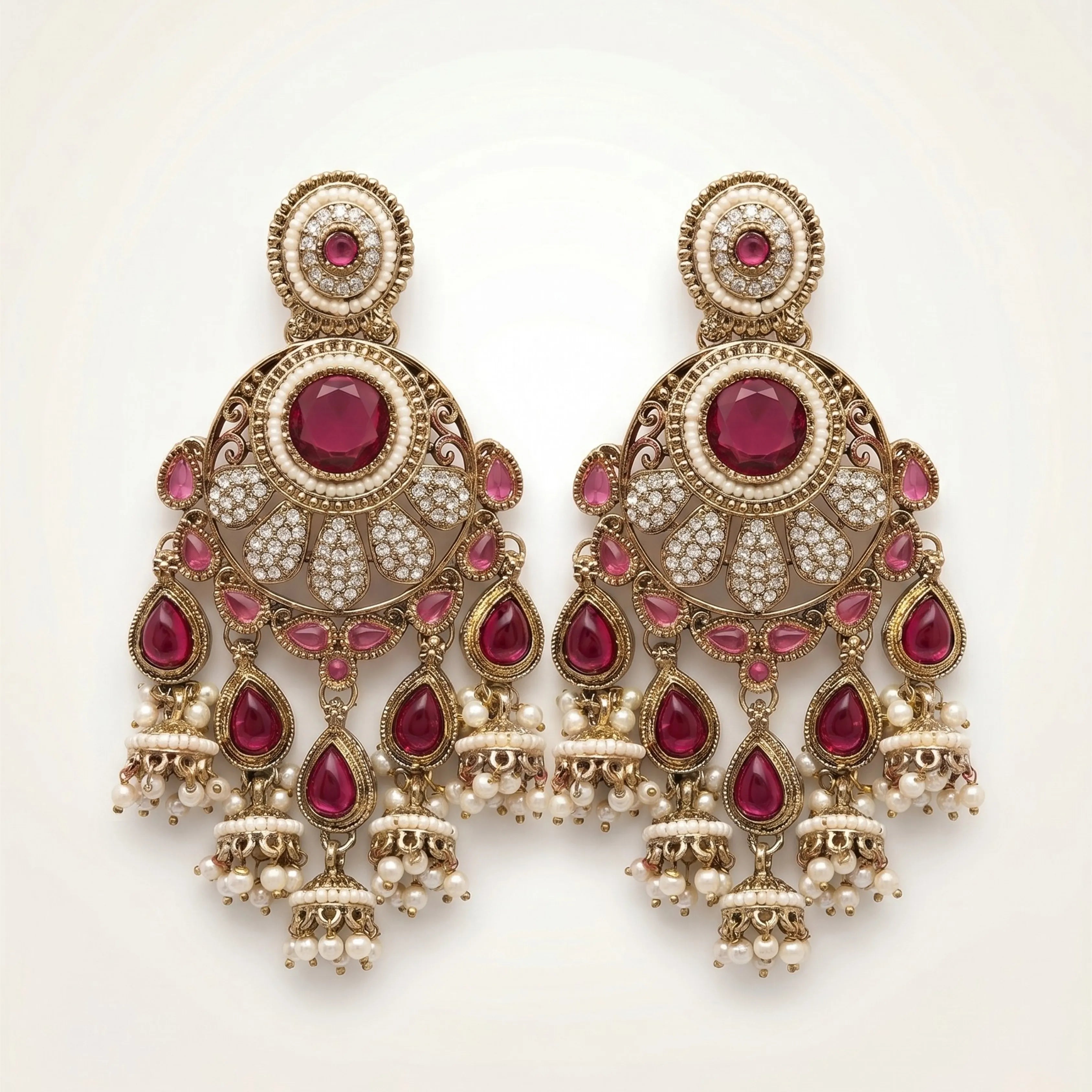 CELESTE RUBY CHANDELIERS