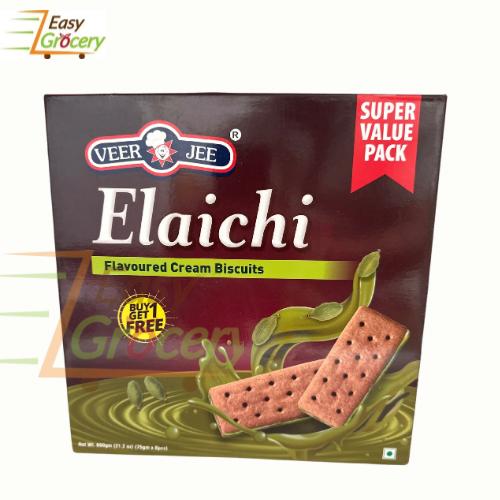 Veer Jee Elaichi Flavoured Cream Biscuits