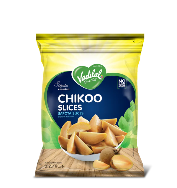 Vadilal Quick Treats - Chikoo Slices (Sapota Slice) 312 g