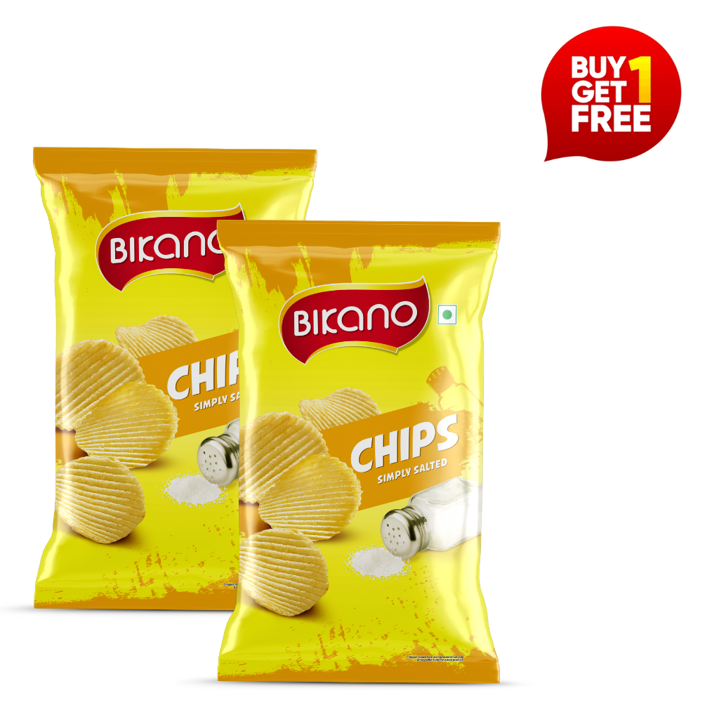 Bikano Simply Salted Chips 60 g