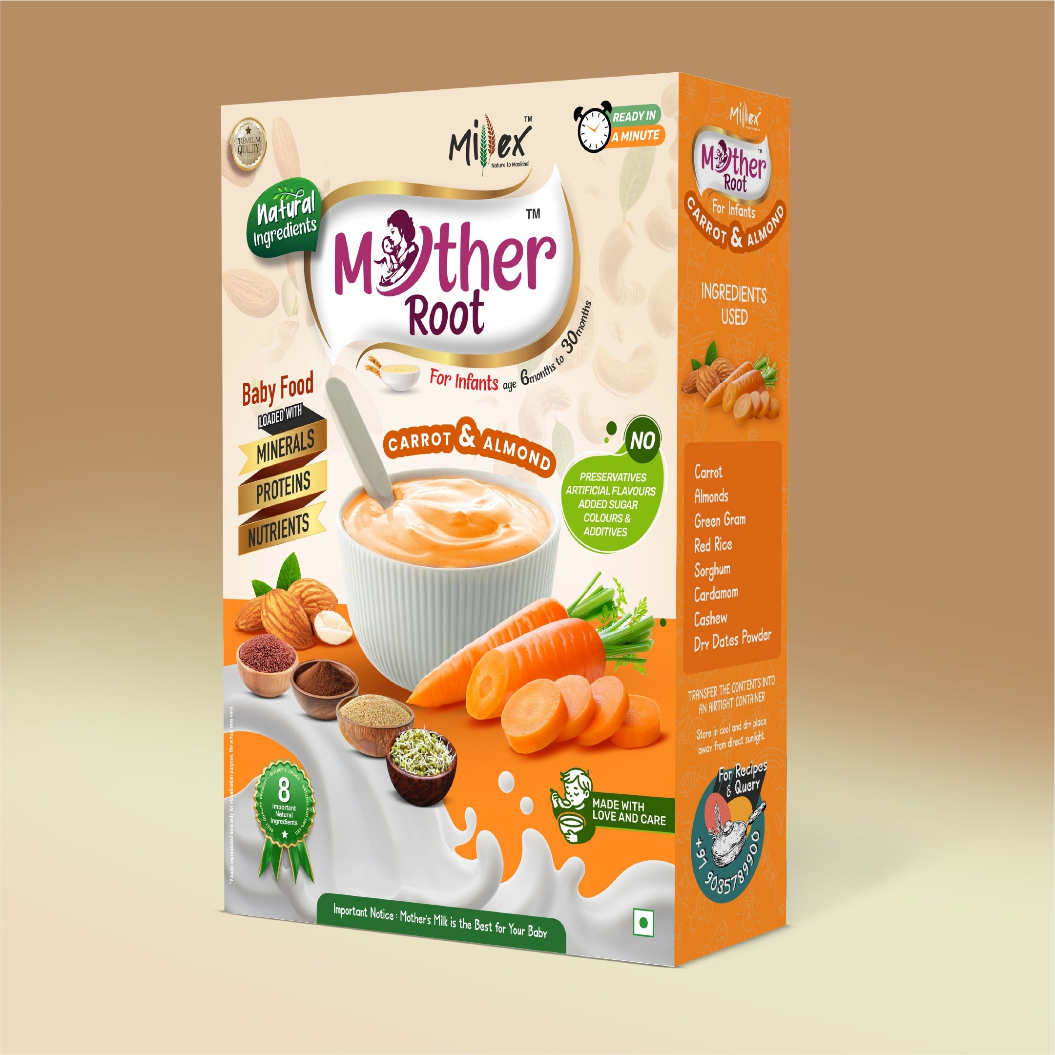 Mother Carrot &Chilli Pickle 500 g