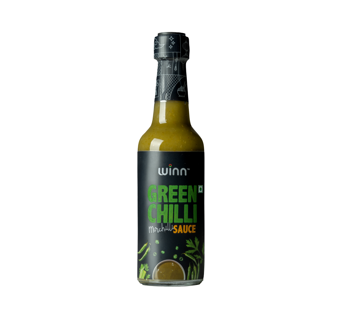 Winn Sauce Jain Green Chilli 190 g