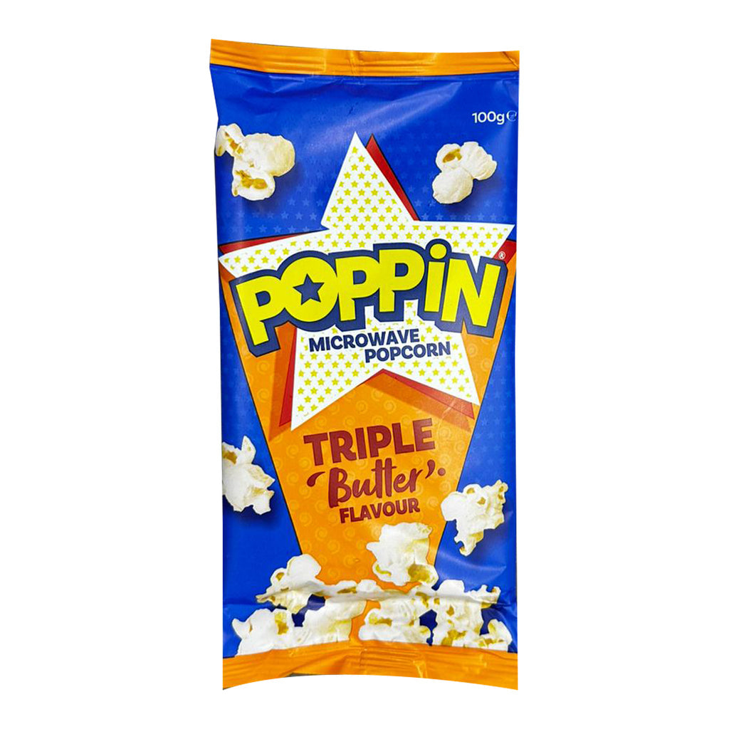 Poppin Triple Butter Flavour 100 g