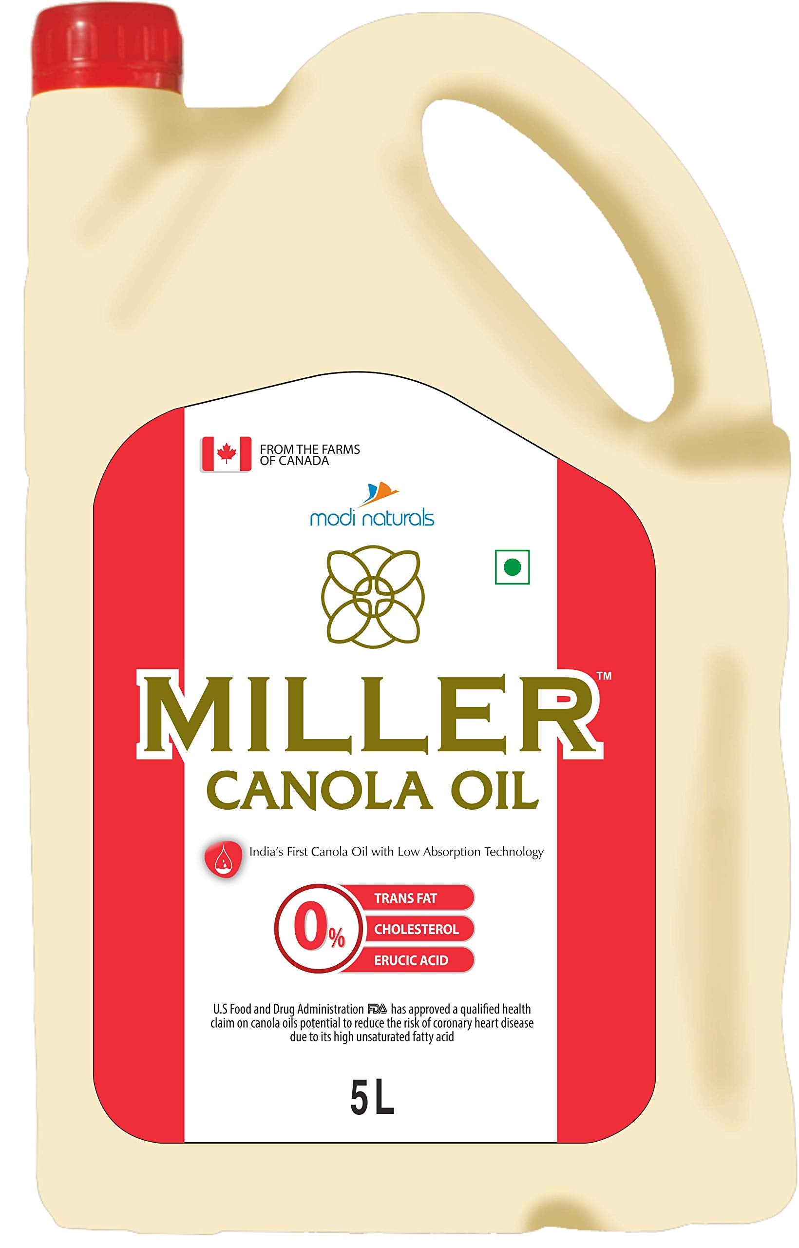 Miller Canola Oil 20 L