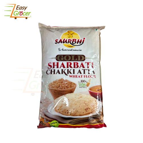 Saurbhi Gold Sharbati Atta 9.08 kg