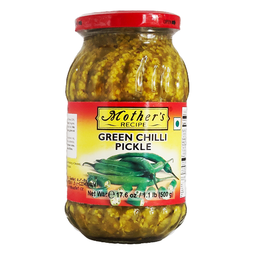 M/r Green Chilli Pickle 500 g