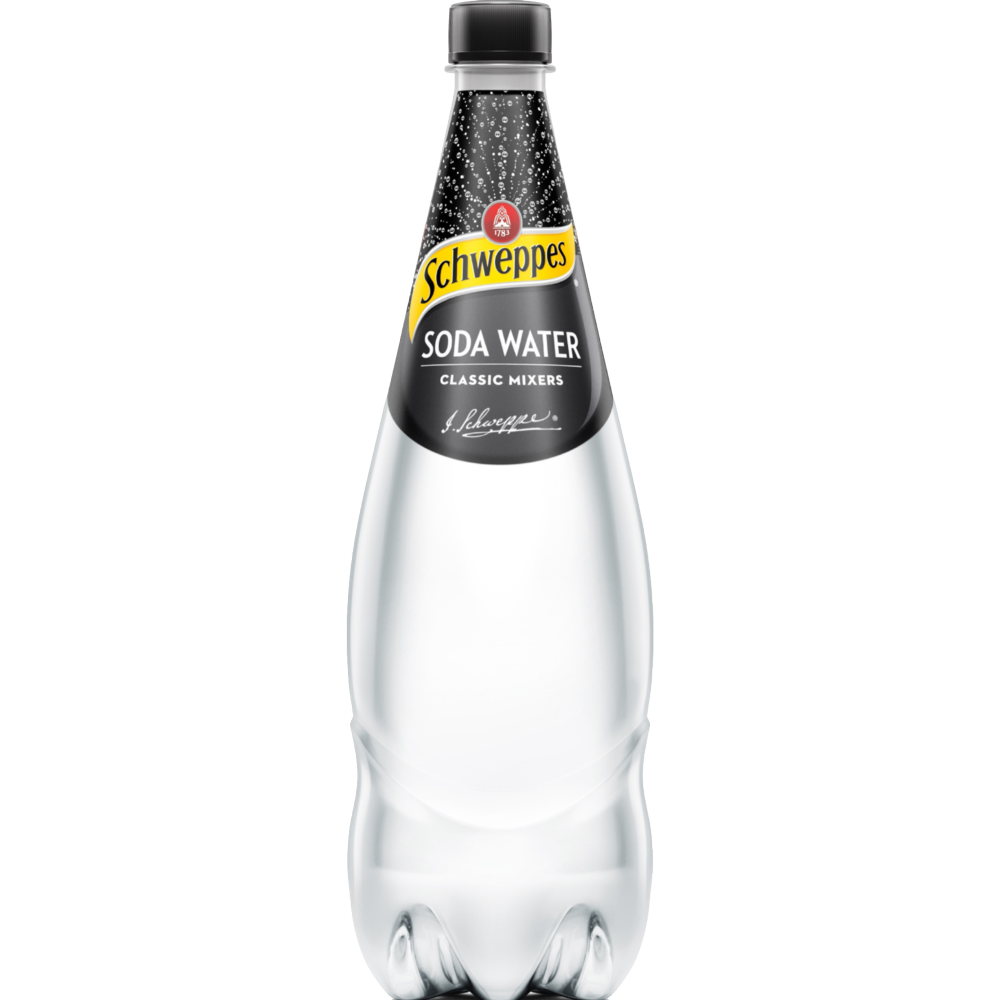 Schweppes Soda Water 1.1 L