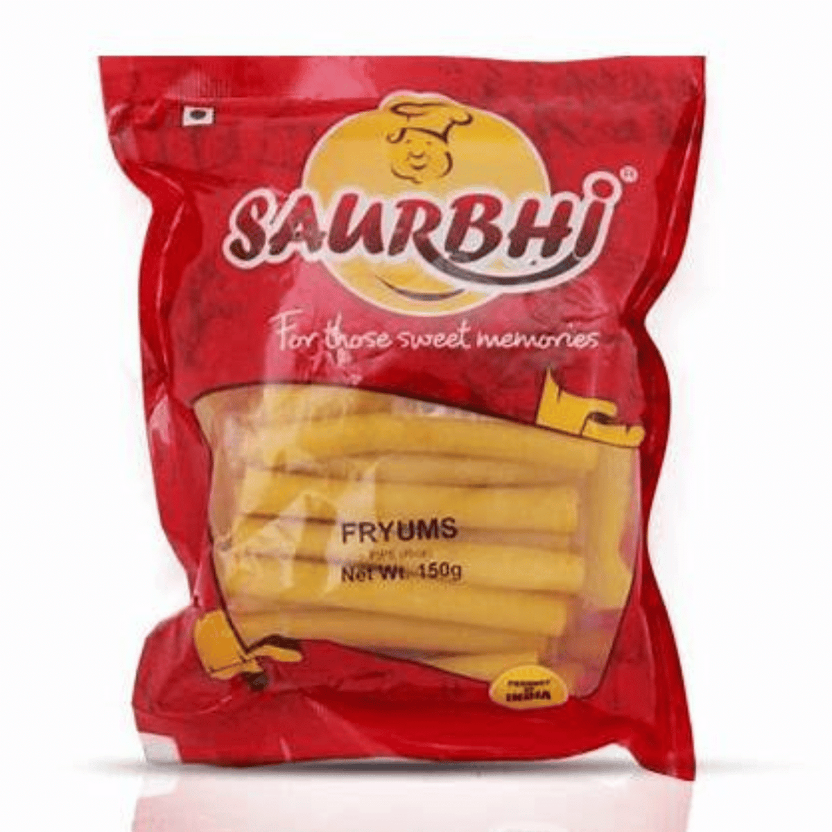 Saurbhi Fryums Pipe 150 g