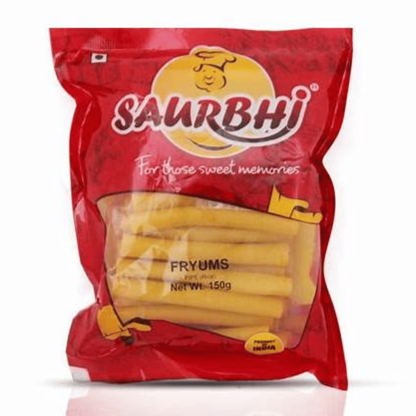 Saurbhi Fryums Pipe(Rice) 150 g