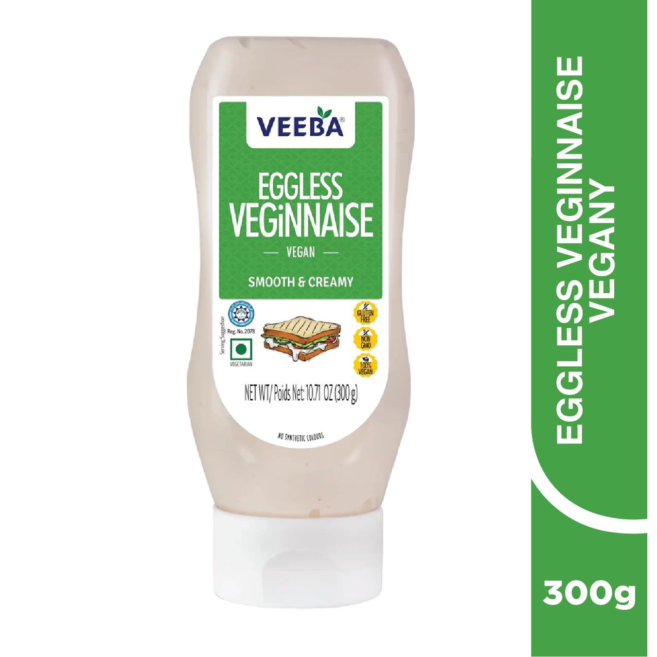 Veeba Eggless Veginnaise Vegan 300 g