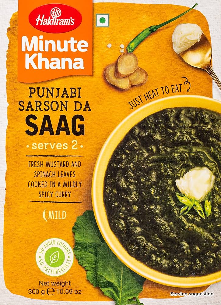 Haldirams Sarso Da Saag 300 g