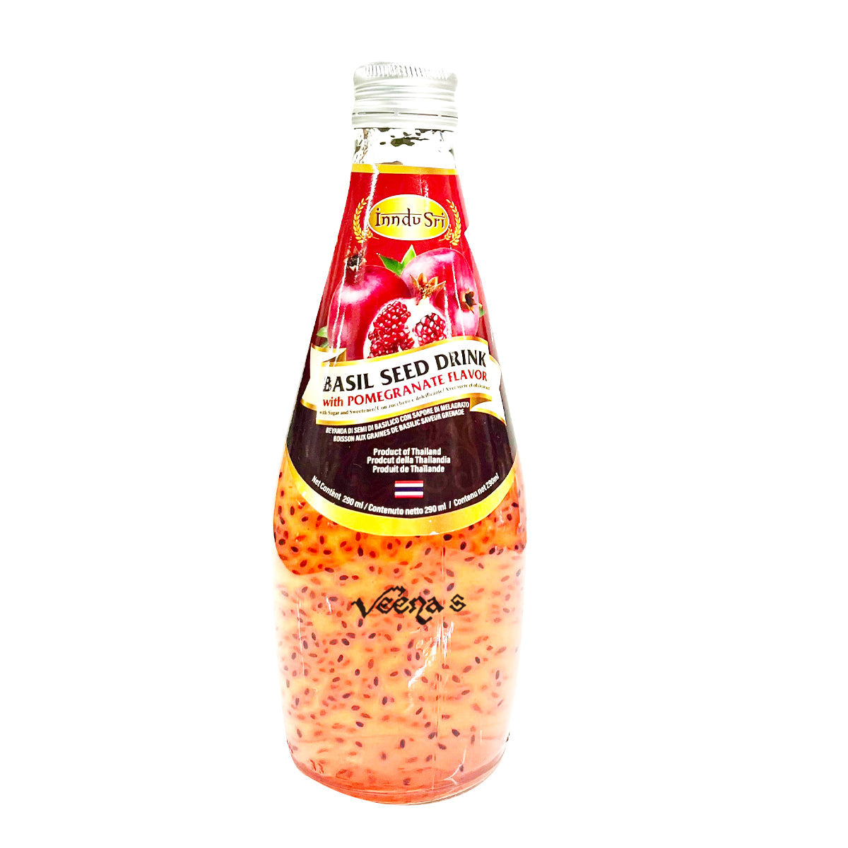 Indya Pomegranate Basil Seeds 290 ml
