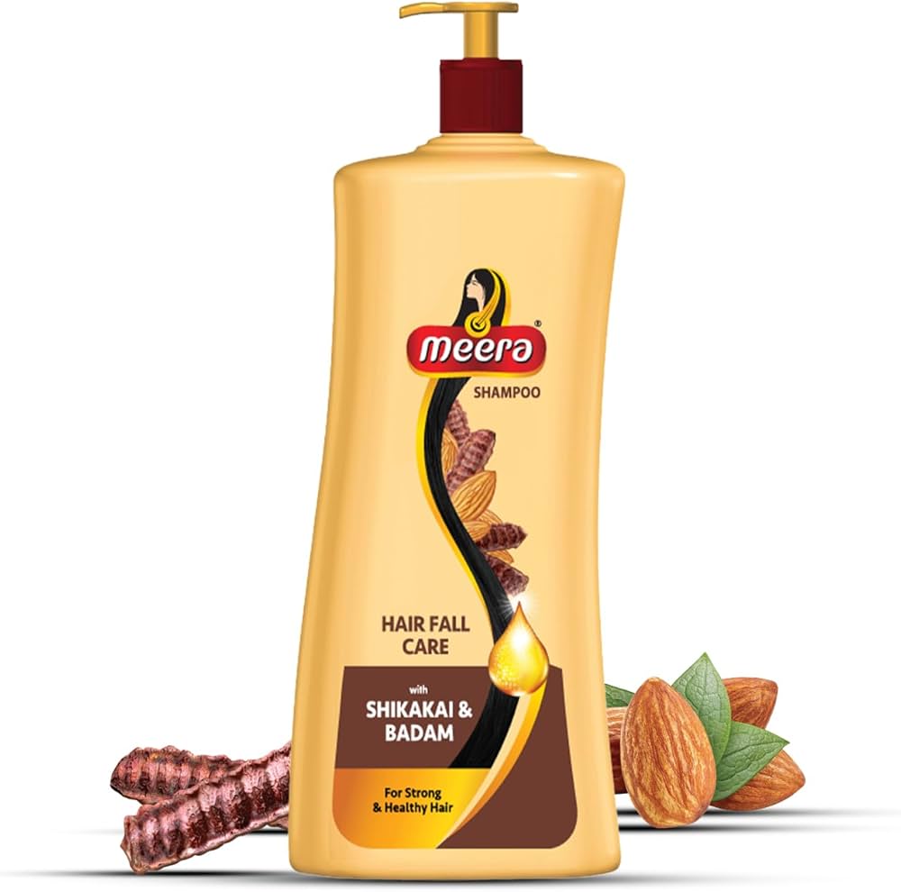Meera Hair Fall Shikakai & Badam Shampoo 340 ml