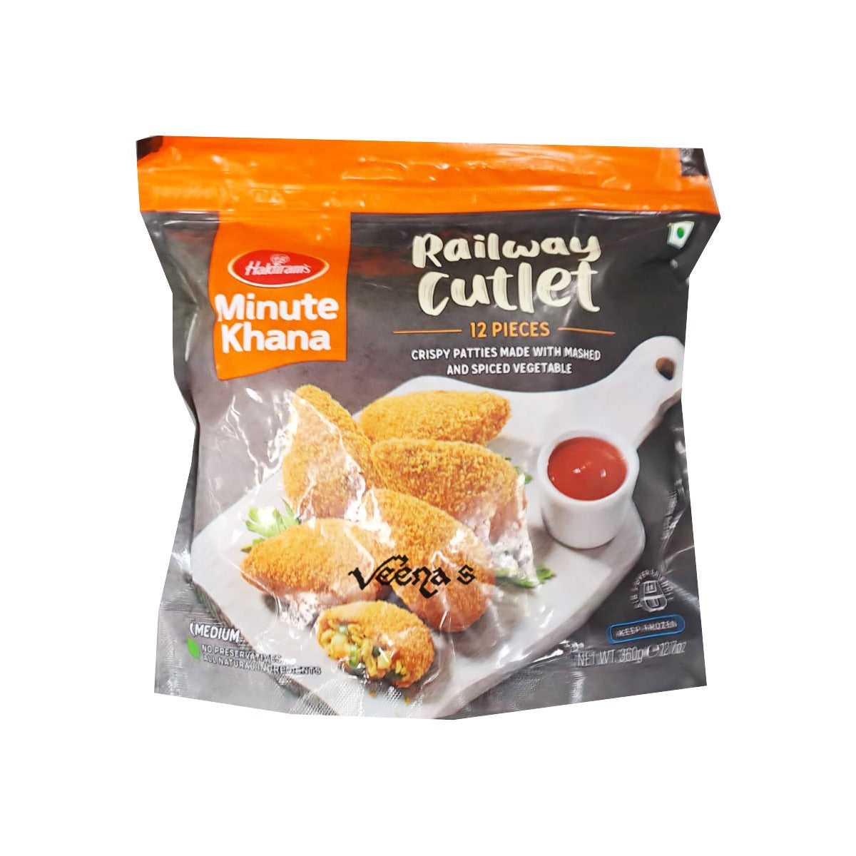 Haldirams D Railway Cutlets 360 g