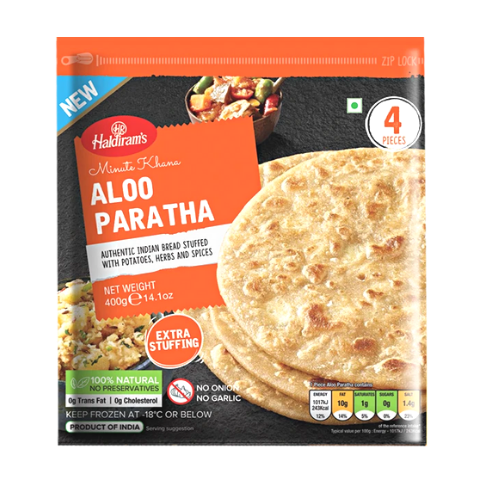 Haldiram Aloo Palak Paratha 400 g