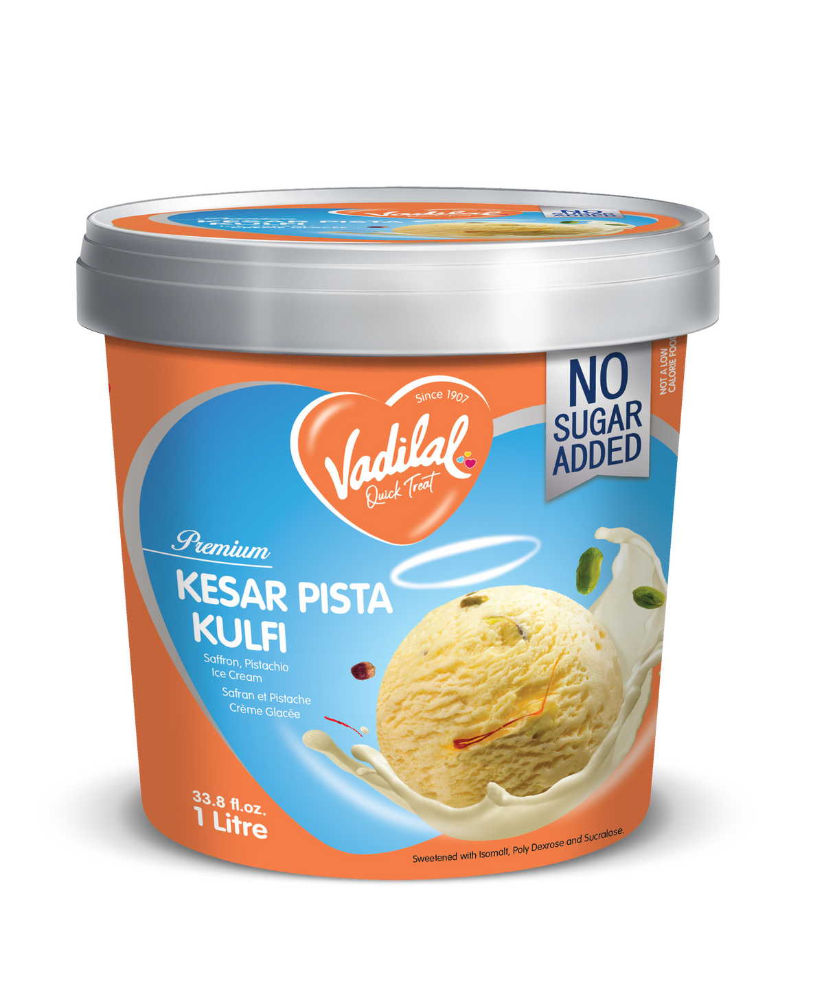 Vadilal Kesar Pista Kulfi 1 L