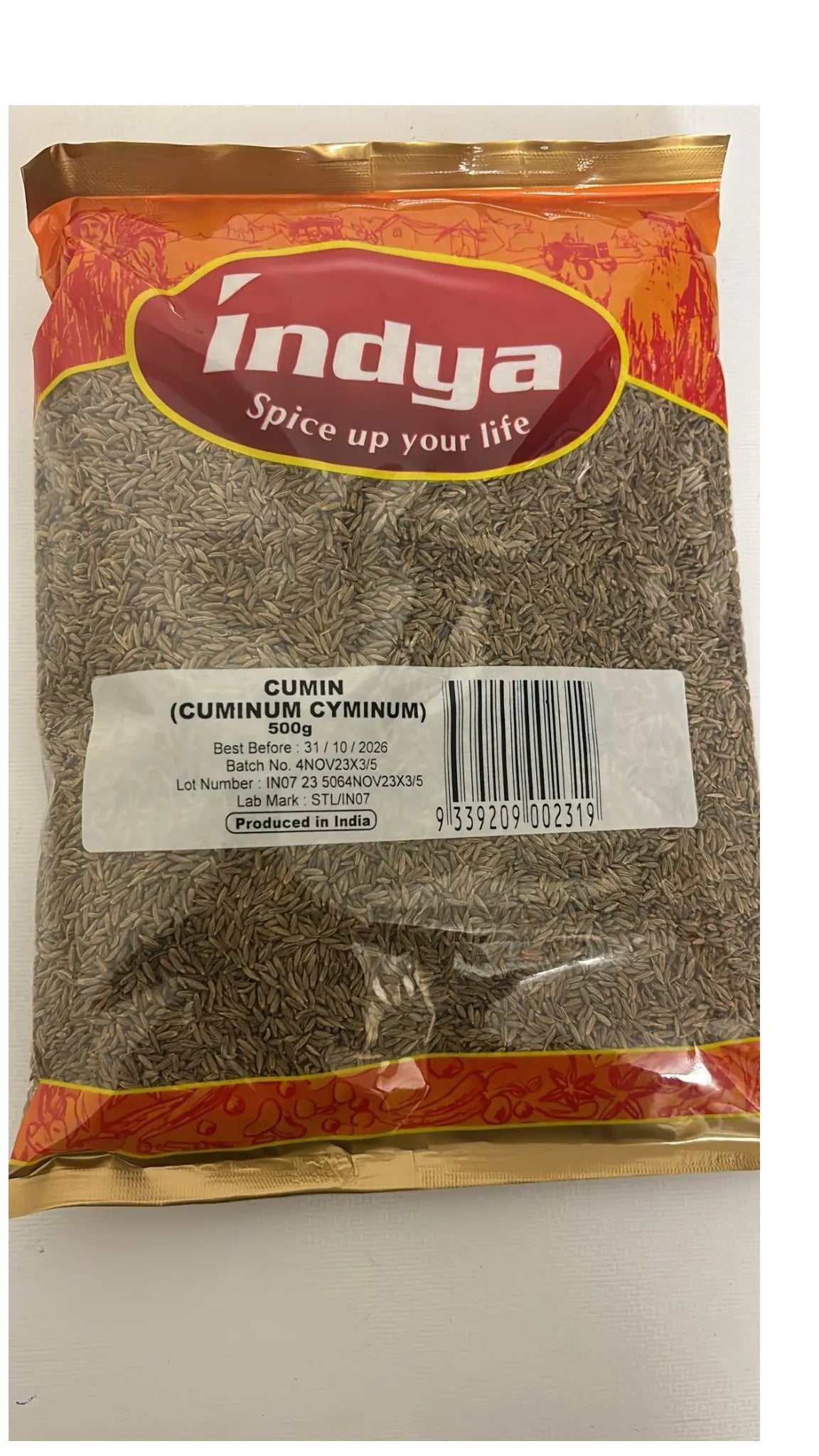 Indya Cumin Seeds 500 g