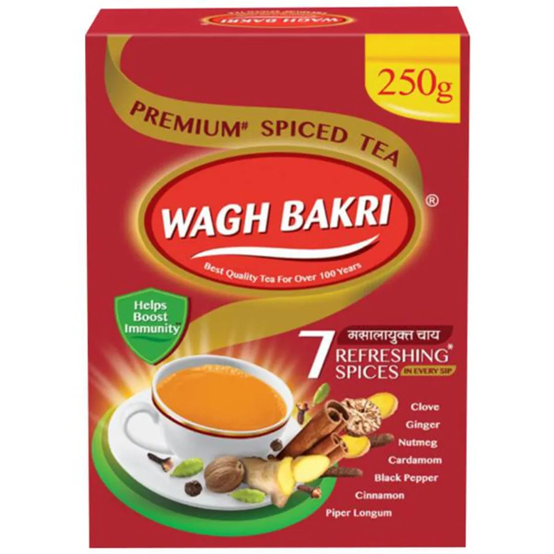 Wagh Bakri Masala Chai Tea Jar 250 g