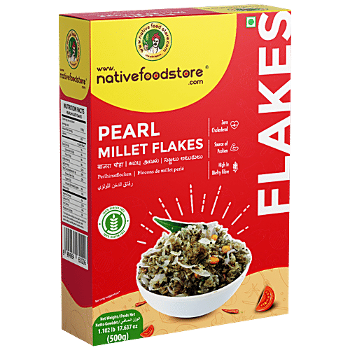 Native Food Pearl Millet Flakes 500 g