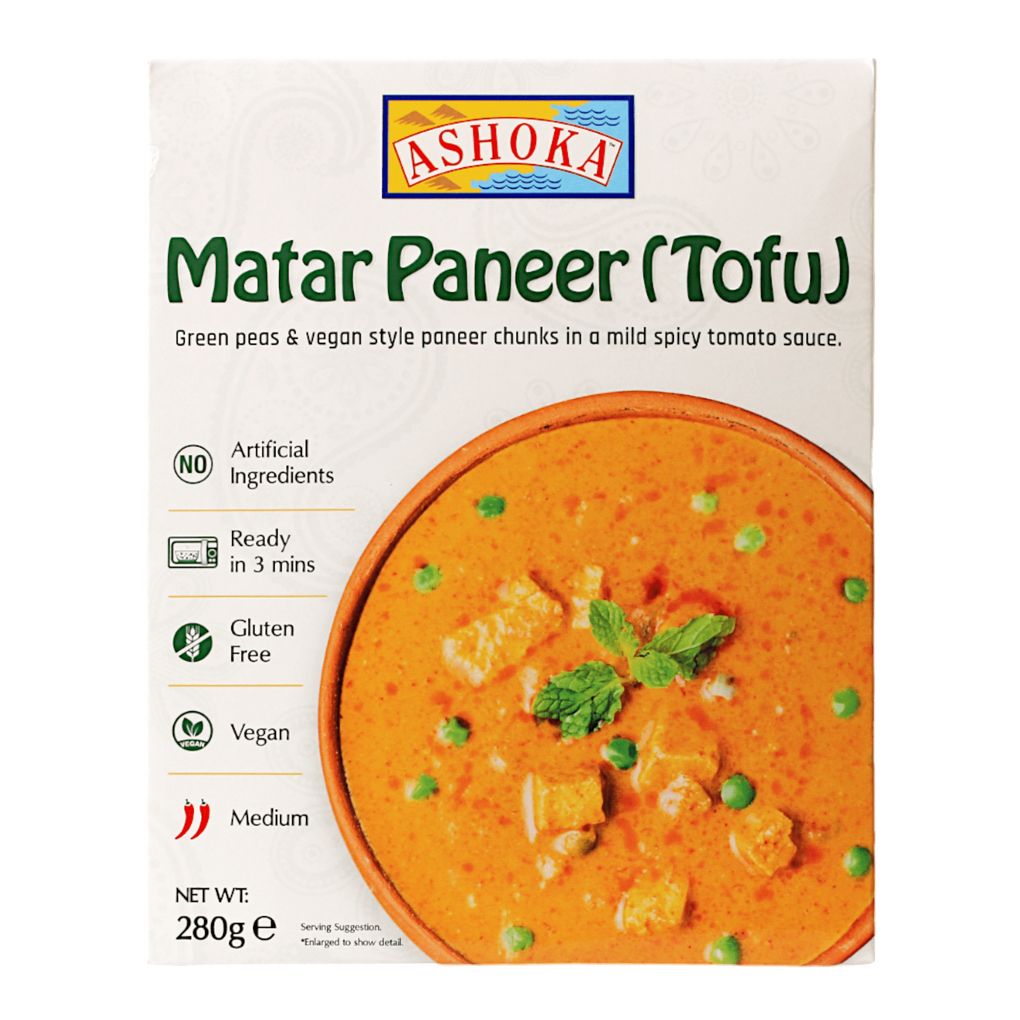 Ashoka Matar Paneer RTE 280 g