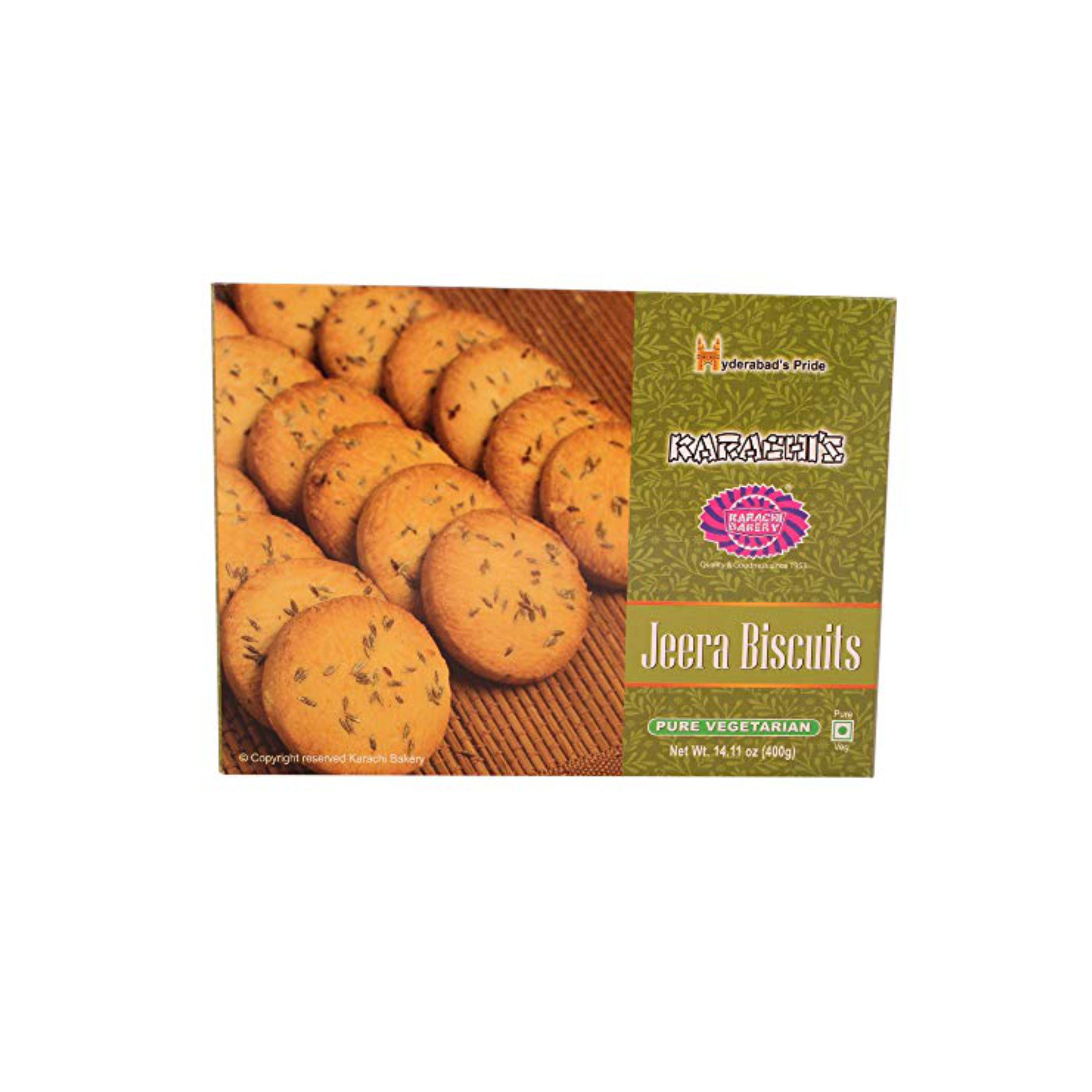 Karachi Bakery Zeera (Cumin) Biscuits 400 g