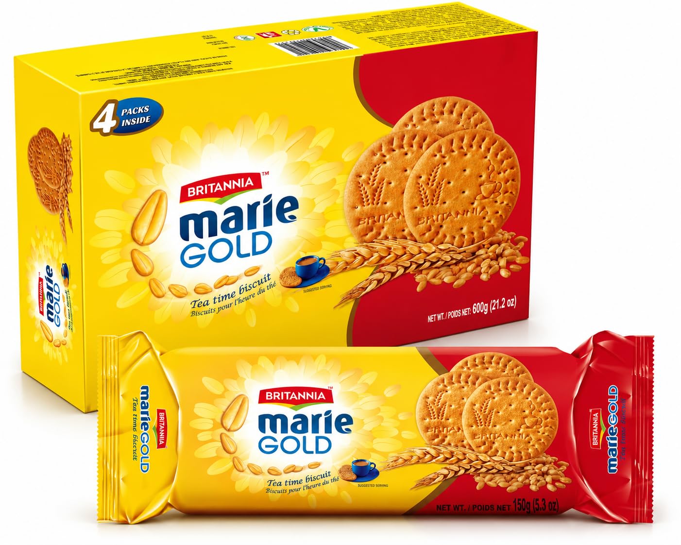 Britannia Marie Gold X 4 150 g