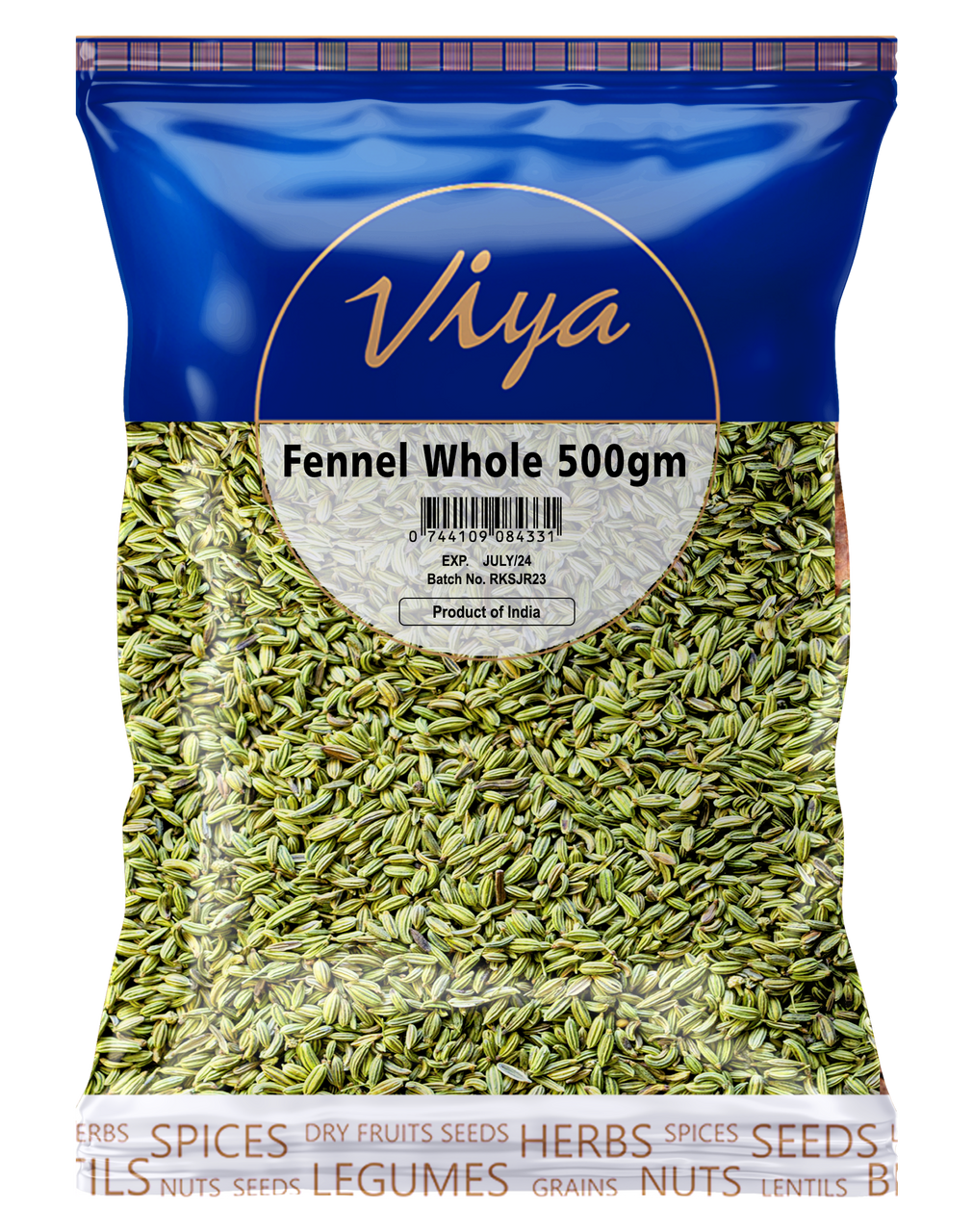 Viya Fennel Seed 500 g