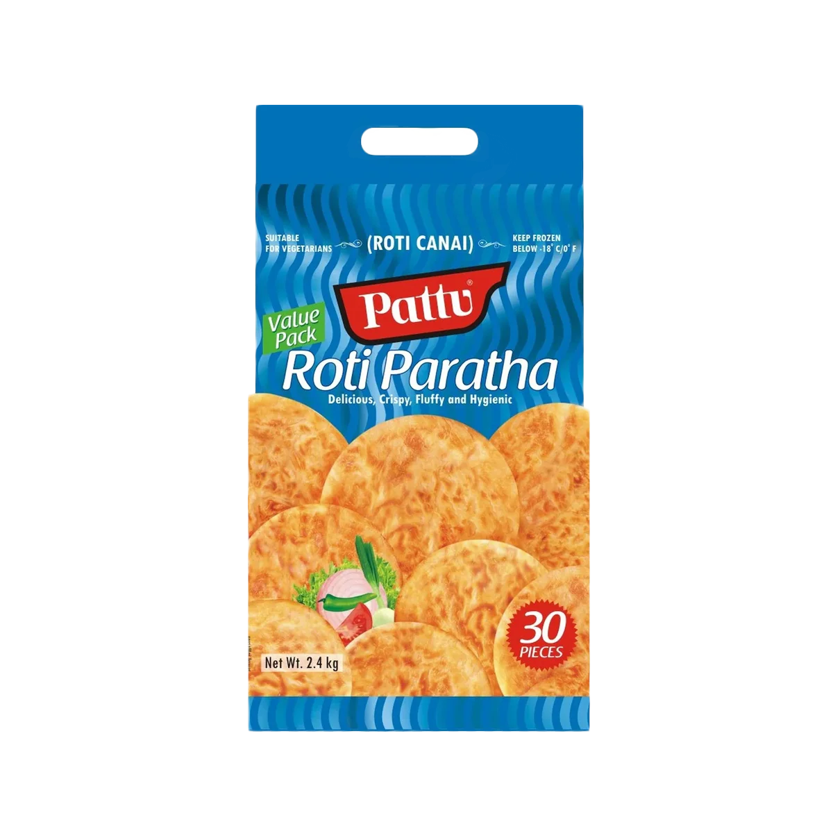 Pattu Roti Paratha 30 Pieces